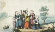 Moses is found, 1655. Creator: Gesina ter Borch