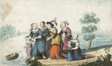 Moses is found, 1655. Creator: Gesina ter Borch