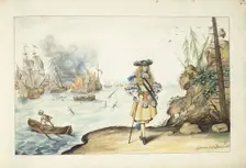 Moses on the coast near Harwich, in or after 1667-in or before c.1687. Creator: Gesina ter Borch