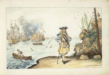 Moses on the coast near Harwich, in or after 1667-in or before c.1687. Creator: Gesina ter Borch