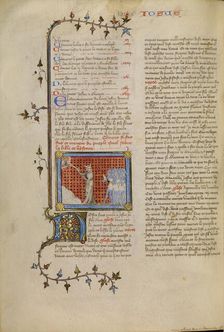 Moses Made Commander of the Israelites, about 1360-1370. Creator: Master of Jean de Mandeville