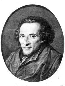 Moses Mendelssohn (1729-1786), German philosopher. Creator: Unknown