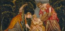 Moses saved from the waters, c1555. Creator: Jacopo Tintoretto