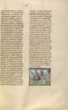 Moses Receiving the Tablets of the Law; Miroir Historial, about 1475. Creator: Unknown