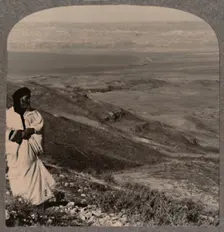 Moses's outlook over the Valley of Shittim c1900