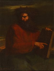 Moses with the Ten Commandments, 1841