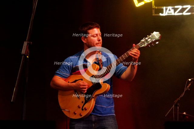 Moses Yuchetel, Love Supreme Jazz Festival, Glynde Place, East Sussex, 2014.  Artist: Brian O'Connor.