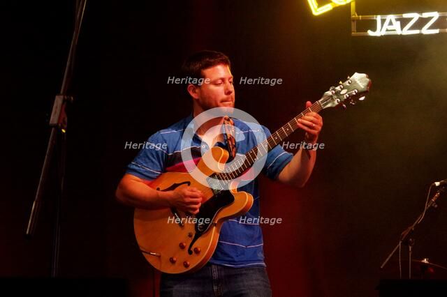 Moses Yuchetel, Love Supreme Jazz Festival, Glynde Place, East Sussex, 2014.  Artist: Brian O'Connor.