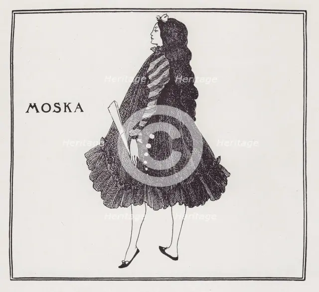 Moska, 1895. Creator: Aubrey Beardsley.