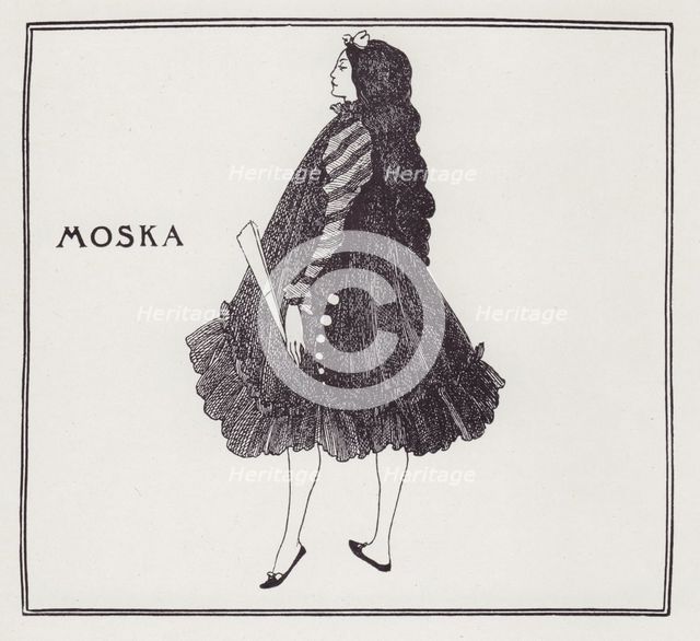 Moska, 1895. Creator: Aubrey Beardsley.