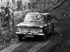 Moskvitch 412, Knudtzen, 1972 R.A.C. Rally. Creator: Unknown