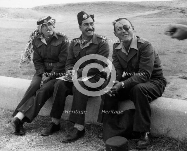 Moshe Dayan (1915-1981), Israeli General and politician, 1949. Creator: Unknown.