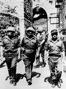 Moshe Dayan (1915-1981), Israeli General and politician, 1967. Creator: Unknown