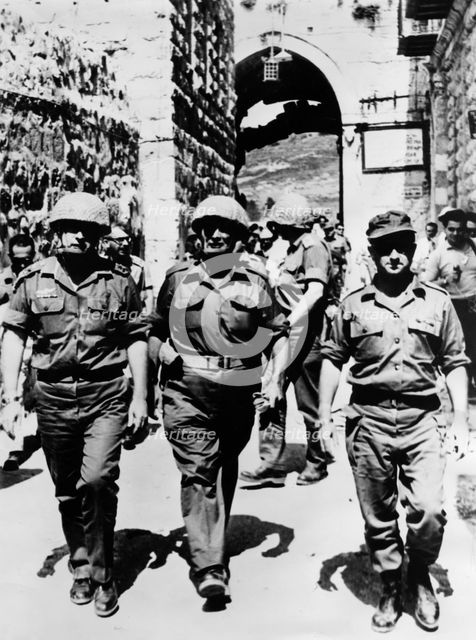 Moshe Dayan (1915-1981), Israeli General and politician, 1967. Creator: Unknown.