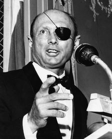 Moshe Dayan (1915-1981), Israeli General and politician, 1969