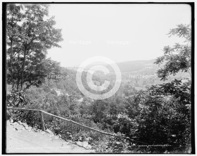 Moshier Knob, Marshall Creek, Pa., between 1890 and 1901. Creator: Unknown.