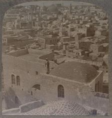 Moslem quarter of Jerusalem, from the English School c1900