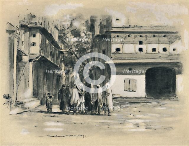 'Moslem Woman', 1903. Artist: Mortimer L Menpes.