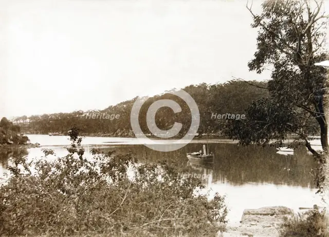 Mosman Bay, c1880, looking west. Creator: Unknown.