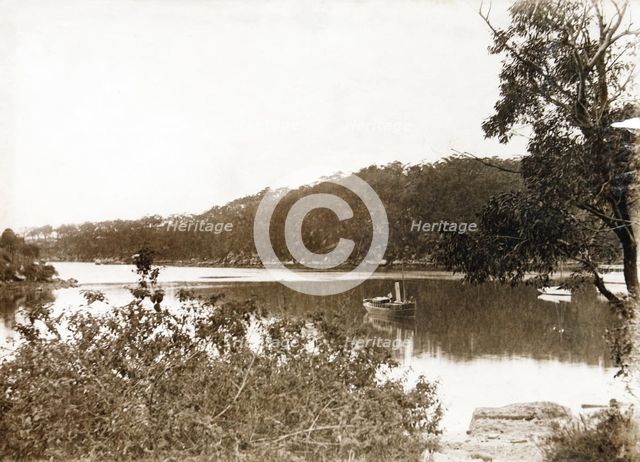 Mosman Bay, c1880, looking west. Creator: Unknown.