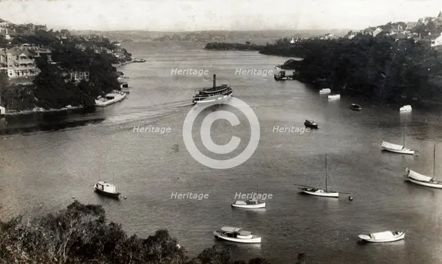 Mosman Bay, c1900, looking south. Creator: Unknown.