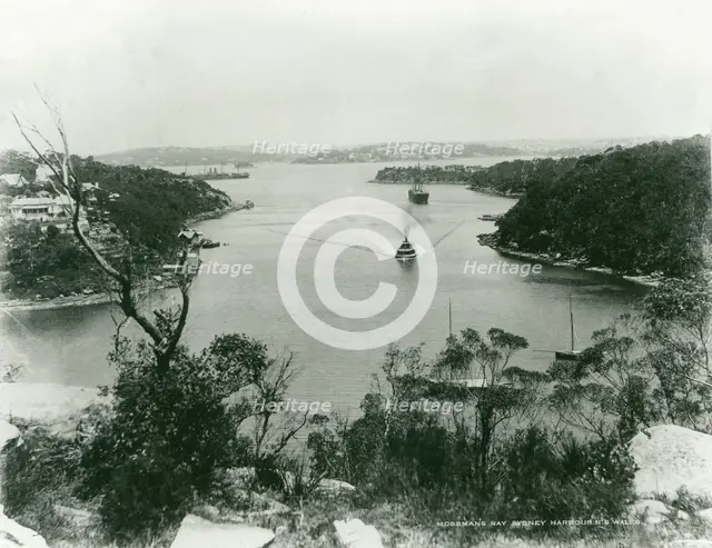 Mosman Bay, looking south. Creator: Unknown.