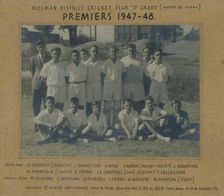 Mosman District Cricket Club. Creator: Unknown