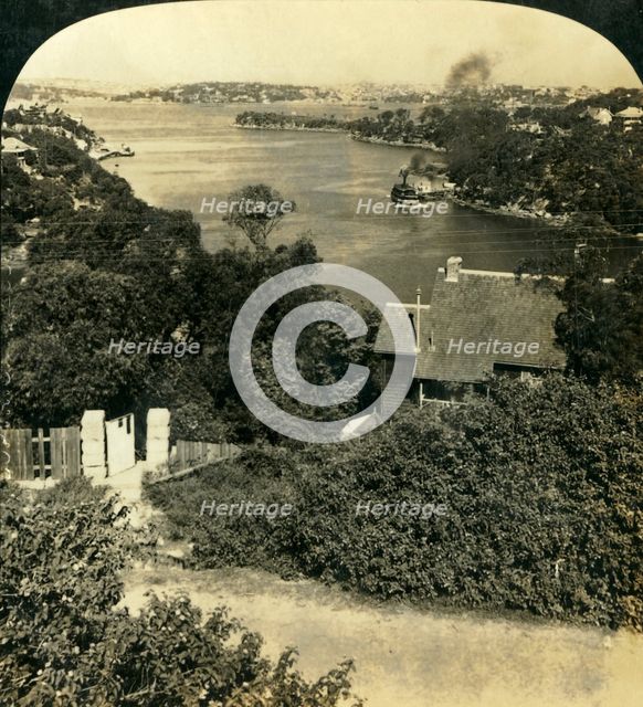 'Mosman's Bay, Sydney, Australia', c1909.  Creator: George Rose.