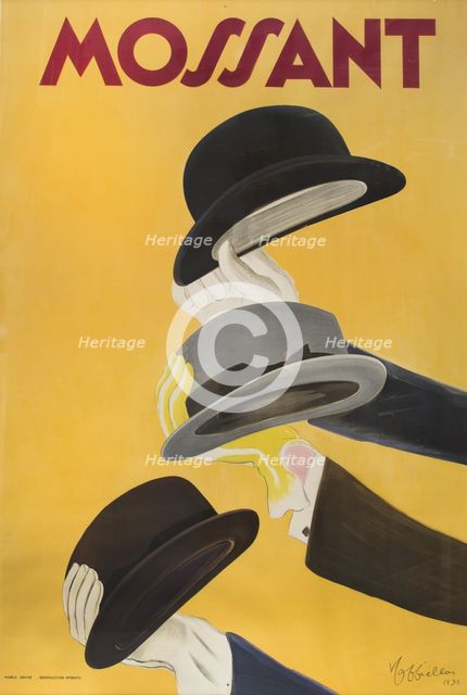 Mossant, 1938. Artist: Cappiello, Leonetto (1875-1942)