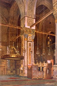 Mosque of Al-Rifa'l, pub. 1949. Creator: Alhusain Fawzy (19th century)