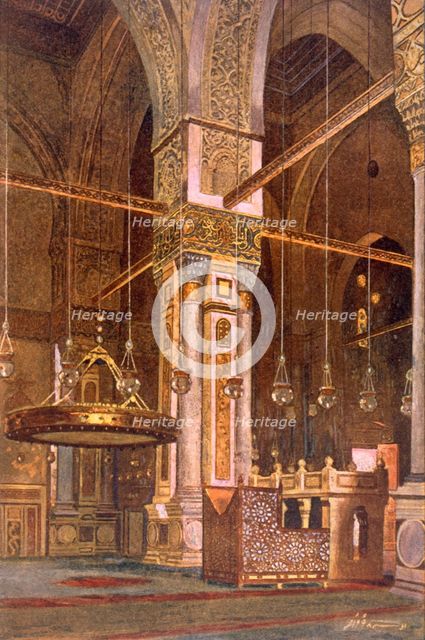 Mosque of Al-Rifa'l, pub. 1949. Creator: Alhusain Fawzy (19th century).