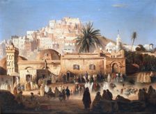 Mosque of El Mecolla, Algiers c1821-1849. Artist: Antoine Victor Joinville