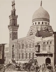 Mosque of Emir Ackbar, Cairo, 19th century. Creator: Anon