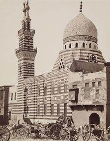 Mosque of Emir Ackbar, Cairo, 19th century. Creator: Anon