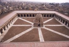 Mosque of Ibn Tulun, Built AD 876-879, Cairo, c20th century. Artist: CM Dixon