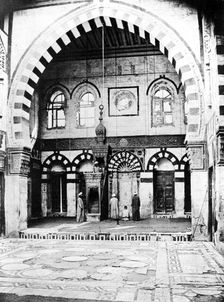 Mosque of Kaid-Bey, Cairo, Egypt 1887. Artist: Henri Bechard