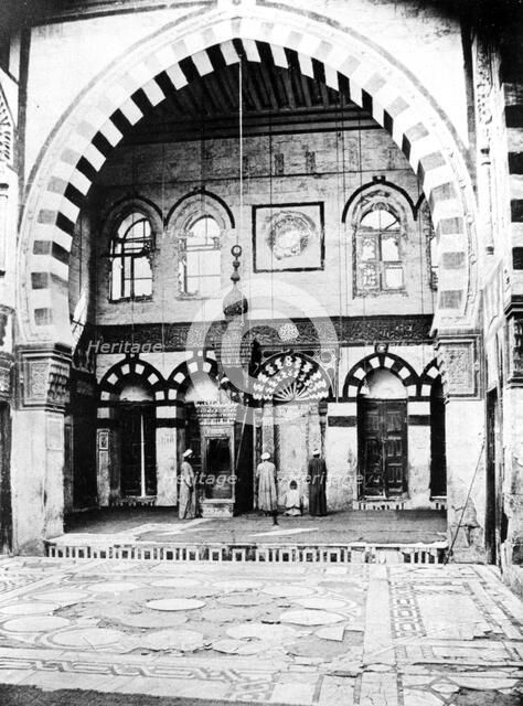 'Mosque of Kaid-Bey, Cairo, Egypt', 1887. Artist: Henri Bechard