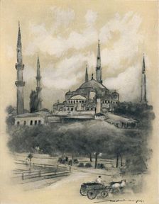 Mosque of St. Sophia, Constantinople 1903. Artist: Mortimer L Menpes