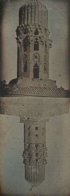Mosque of Sultan Al-Hakim, Cairo, 1842-44. Creator: Joseph Philibert Girault De Prangey