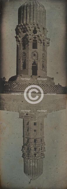 Mosque of Sultan Al-Hakim, Cairo, 1842-44. Creator: Joseph Philibert Girault De Prangey.