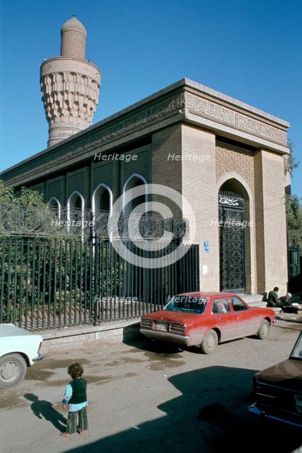 Mosque of the Caliph, Baghdad, Iraq, 1977. Creator: Vivienne Sharp.
