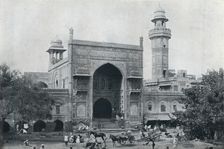 Mosque of Wazir Khan, Lahore c1942
