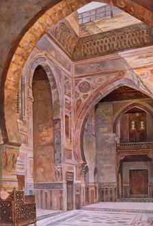 Mosque and Madrasa of Sultan Al-Ghuri, pub. 1949. Creator: Alhusain Fawzy (19th century)