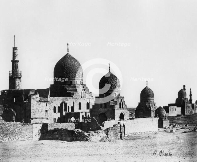 'Mosque, Egypt', 1862. Artist: Antonio Beato