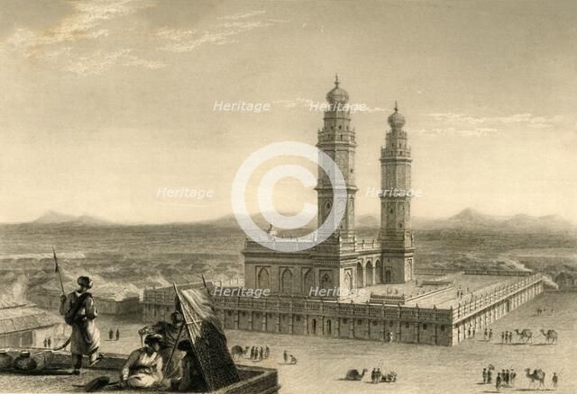 'Mosque in the Coimbatore', 1835. Creator: William Daniell.