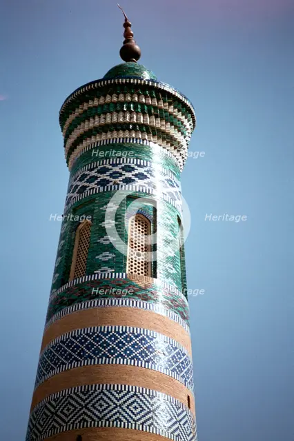 Mosque, Khiva, Uzbekistan. Creator: Vivienne Sharp.