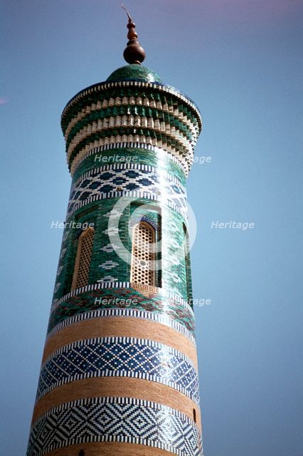 Mosque, Khiva, Uzbekistan. Creator: Vivienne Sharp.