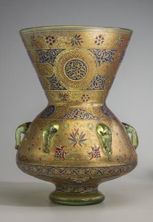 Mosque Lamp, c1880. Creator: Philippe-Joseph Brocard