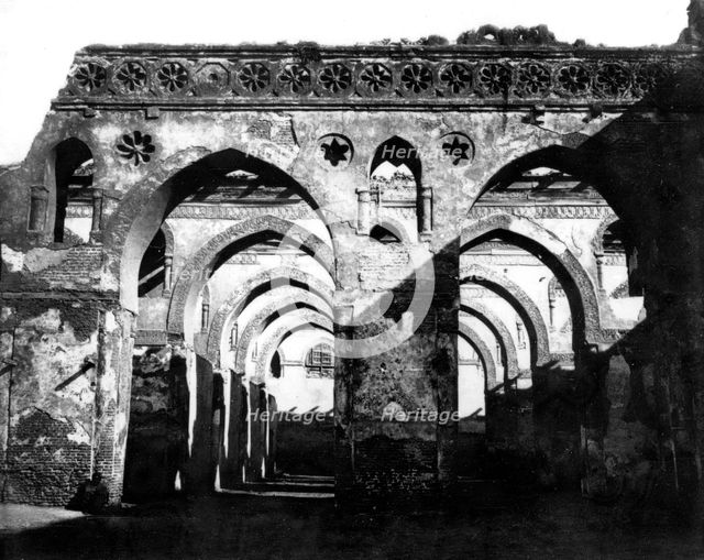 Mosque ruin, Cairo, Egypt, 1878. Artist: Felix Bonfils