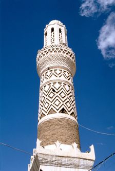 Mosque, Sanaa, Yemen. Creator: Vivienne Sharp